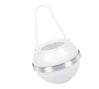 Filtro Acqua del Bagno Portatile Accessorio per Bagno Rotondo con La Maggior Parte delle Docce Riduce L'irritazione della Pelle Ogni Giorno in Uso Casual Filtro Acqua della Doccia