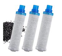 Filtro 'acqua di ricambio, 3 pezzi, filtraggio per lavello, 11,6 x 2,8 cm, filtro addolcitore d'acqua, per casa, cucina, bagno, , doccia, camper, piano di lavoro, frigorifero, rubinetto