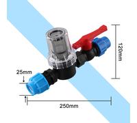 Filtro acqua efficiente 80 reti tubo plastica giardino impianto irrigazione a go