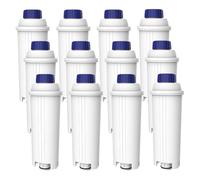 Filtro Acqua for Macchine Da Caffè | Compatibile con De'Longhi DLSC002, comprese le versioni di ECAM, ESAM, ETAM(12pcs)