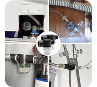 Filtro acqua in linea in acciaio con schermo a 60 reti per pompa camper e w