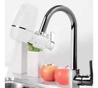 Filtro Acqua per la Cucina, Sistema di Filtrazione per Rubinetto, Filtro Acqua Rubinetto, Filtro Acqua, Sistema di Purificatore Filtro per Rubinetto Acqua, Filtrazione Multistrato, 14 x 11 x 5 cm