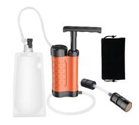 Filtro 'acqua portatile Filtro per acqua-sopravvivenza, di trattamento 'acqua di sopravvivenza | Trattamento 'acqua leggera della pompa manuale per viaggi, escursioni, campeggio e