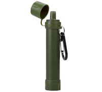 Filtro Acqua Portatile Tascabile per Campeggio, Viaggio e Sopravvivenza | PE e ABS, per Acqua di Rubinetto o Fiume, Leggero, Pratico, Adatto a Cacciatori e Pescatori