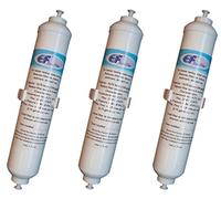 FILTRO ACQUA POTABILE UNIVERSALE PER FRIGORIFERI compatibile con Samsung - 3 UNITÀ