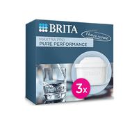Filtro acqua rubinetto BRITA MAXTRA PRO Pure Performance (ex All-in-1) confezione da 3 filtri - Riduce cloro, calcare, PFAS e metalli, compatibile con caraffa filtrante