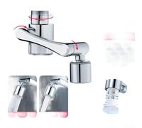 Filtro Acqua Rubinetto Rame 360° Doppio Getto(B) | Rame , rotazione 360°, doppio getto bolla/spray, rimuove sedimenti, per facile installazione