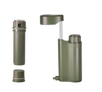 Filtro 'acqua tascabile, filtro 'acqua portatile, pompa a mano a 6 gradi, filtro 'acqua da campeggio, filtro 'acqua da 0,01 μm, filtro portatile, purificatore 'acqua con