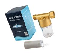 Filtro Acqua Viaggiatore Comune Per Doccia Pulita E Lavaggio Dell'alloggiamento In Metallo Standard Fit Semplice Installazione Senza Strumenti Viaggio All'aperto Purificatore D'acqua