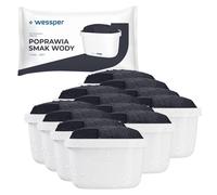 Filtro acqua Wessper Aquamax Sport compatibile Brita Dafi Aquaphor Wessper 12x