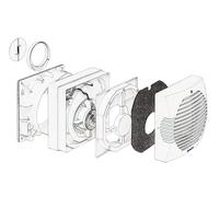 Filtro Acrilico Ap2220 Per Serie CTF Kit 6 Pezzi Aspira