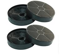 Filtro ai carboni attivi per cappe aspiranti - Filtro antigrasso per Bomann KF561 / PKM CF110 / respekta MIZ0023 - 4 pezzi