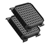 Filtro ai carboni attivi per frigorifero Liebherr 9096989 9882460 988246000 Fresh Air Filter per 7440021-00 con carbone attivo per frigoriferi (nero, 2 pezzi)