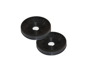 Filtro ai carboni attivi per Silverline AF 100 - Accessori per cappa aspirante con ricircolo - 1 coppia