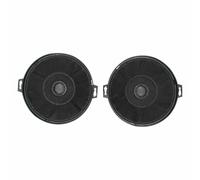 Filtro Ai Carboni Attivi Set Type210 Compatibile Con Smeg Flt2 210mmø per Cappa