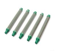 Filtro Airless 30 Mesh per pistole Wagner, 5 pezzi | Confezione da 5 pezzi, maglia fine 30, lunghezza 103 mm, previene intasamenti, per superfici lisce