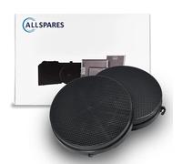 AllSpares filtro ai carboni attivi (2 pezzi) per cappa aspirante compatibile con Falmec tipo C Nr. 6/103050091 / 114163 e Airlux CR2000 (Ø170mm)