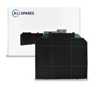 Filtro al carbone AllSpares Longlife per cappe aspiranti adatto per AEG-Electrol