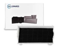 Filtro al carbone AllSpares per cappe aspiranti adatto per Bosch 00460736/460736
