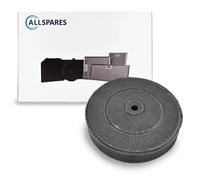 AllSpares - Filtro a carbone per Ariston/Electrolux/Pelgrim/Zanker / 9029793792 / WA48.5 / KF20