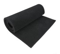 Filtro al carbone attivo per condizionatore d'aria, 100 x 40 cm, foglio di ricambio per la rimozione degli odori, raccolta di particelle di grasso, taglio su misura, per depuratori, cappe, forni