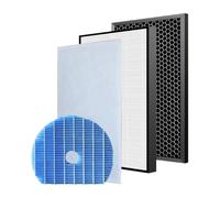 Filtro Al Carbone Deodorante For Purificatore D'aria, Compatibile Con Sharp KC-G60SA KC-G60SA-W, Sostituzione Della Cartuccia Del Filtro(Set 2)