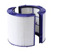 Filtro Al Carbone Di Ricambio Cool Purifier, Compatibile Con Dyson, TP04 HP04 DP04 TP05 HP05 Sistema Di Filtraggio Sigillato A Due Stadi A 360 Gradi(White 2pcs)