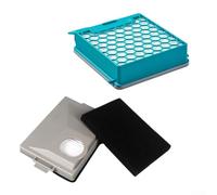 Filtro al carbone per aspirapolvere Miele, compatibile con modelli Boost CX1 e Blizzard CX1, sostituisce 11639240 SF-HY 60 11639250 CX-FSF, confezione da 2 (1 set)