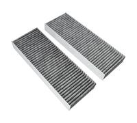 Filtro AllSpares Cleanair adatto per Bora BAKFS / BIU / BHU / BFIU (+ anti-odore