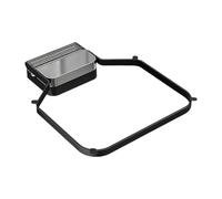 Filtro angolare per lavello - Cestello pieghevole a, raccoglitore di rifiuti alimentari, filtro per lavello da cucina e di raccolta scarti, include 100 sacchetti filtranti in rete