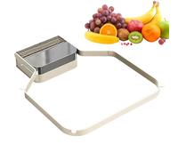 Filtro angolare per lavello da cucina, con , pieghevole, con 100 sacchetti a rete filtranti, per smaltimento dei rifiuti alimentari, raccolta rifiuti