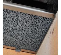 Filtro anti-fuliggine per camino, 192 x 174 x 25 mm, compatibile con stufe Hark, progettato per catturare particelle incombuste e ridurre l'ambiente dai processi di combustione