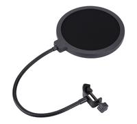 Filtro anti-pop da studio per microfono Filtro in nylon a microtrama Doppio schermo Strumento di miglioramento del suono Elimina il sibilo Supporto