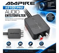 Filtro antidisturbo audio AMPIRE 55100-PRO (NF) con connettore RCA contro...