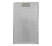 Filtro antigrasso a rete, filtro antigrasso alluminizzato a 5 strati, 460 x 260 mm, in acciaio, lunga durata
