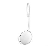 Filtro antigrasso in acciaio inox con ampia area per scremare impurità da liquidi caldi e salse da cucina (grande)