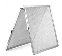 Filtro antigrasso in alluminio di ricambio per WA6500 Series 2 Pack per SFor 99010316, flusso d'aria