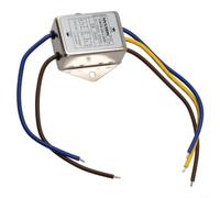 Filtro antiinterferenza 250 V per 6 a per filtro emi per router PC filtro | Riduce il ronzio, migliora la qualità del suono, per impianti Hi-Fi, tensione di funzionamento 250 V, design compatto