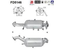 FILTRO ANTIPARTICOLATO DPF FAP 2505126010 PER LEXUS IS II 2005-2012 2505126011
