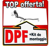 Filtro Antiparticolato DPF per VW CADDY III, GOLF VI, PLUS, JETTA IV 1.6 2.0 TDi