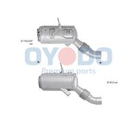 Filtro antiparticolato / particellare, Impianto gas scarico per BMW 3 5 6 X3 X5