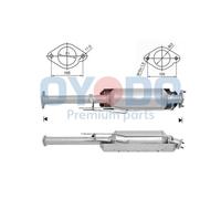 Filtro antiparticolato / particellare, Impianto gas scarico per FORD GALAXY MOND