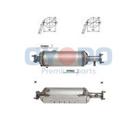 Filtro antiparticolato / particellare, Impianto gas scarico per KIA SPORTAGE
