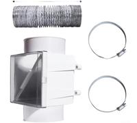 Filtro antipelucchi per asciugatrice, ricambio per AEG per Electrolux 807453901/9, robusto filtro per pelucchi in plastica per un filtraggio ottimale del flusso d'aria negli apparecchi per