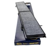 Filtro Antipolline Abitacolo SCT SAK157 per BMW 1 Lui E81 3 X1 X 1 E90 E91 E92