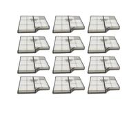 Filtro Antipolvere Di Ricambio, Compatibile Con Roborock, Saros 10/G30 Robot Aspirapolvere Parti Lavabili Filtri Ad Alta Efficienza A Lunga Durata(12PCS)