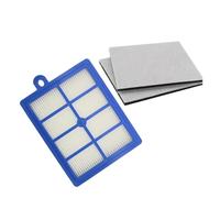 Filtro Antipolvere HEPA Lavabile 1 Pezzo H12 H13 + 2 Pezzi Filtro Motore In Cotone, Compatibile Con Philips, Compatibile Con Electrolux, Parti Di Ricambio For Aspirapolvere(1set)