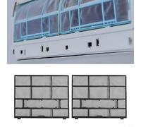 Filtro antipolvere per condizionatore d'aria da appendere, accessorio a rete per unità interna con sistema split AC centrale, aiuta a prevenire l'accumulo di polvere per migliorare l'efficienza del