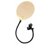 Filtro Antipop Schermo Windscreen Microphono 13,5cm Studio Registrazione Oro