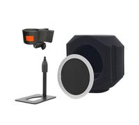 Filtro antivento in schiuma morbida per microfono per voce e canto insonorizzate 1 pz scudo microfono live streaming